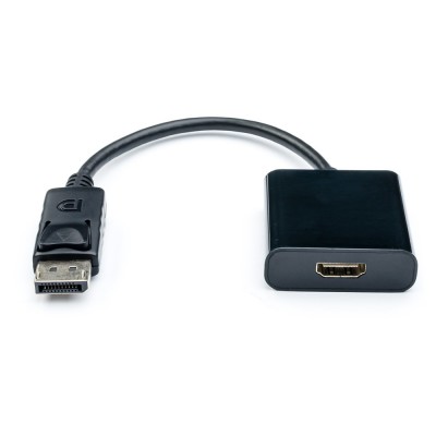 Купить ᐈ Кривой Рог ᐈ Низкая цена ᐈ Переходник Atcom DisplayPort - HDMI (M/F), 0.1 м, Black (16852)