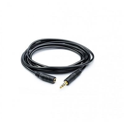 Купить ᐈ Кривой Рог ᐈ Низкая цена ᐈ Аудио-кабель Atcom (16849) mini-jack 3.5мм(M)-mini-jack 3.5мм(F) 5м пакет (Удлинитель)