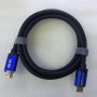 Купить ᐈ Кривой Рог ᐈ Низкая цена ᐈ Кабель Atcom HDMI - HDMI V 2.1 (M/M), 2 м, Black/Blue (88888)