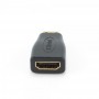 Купить ᐈ Кривой Рог ᐈ Низкая цена ᐈ Адаптер Cablexpert HDMI - mini-HDMI (F/M), Black (A-HDMI-FC)
