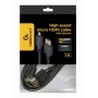 Купить ᐈ Кривой Рог ᐈ Низкая цена ᐈ Кабель Cablexpert HDMI - micro-HDMI V 2.0 (M/M), 1.8 м, черный (CC-HDMID-6) пакет