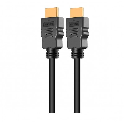 Купить ᐈ Кривой Рог ᐈ Низкая цена ᐈ Кабель Grand-X HDMI - HDMI (M/M), 1.5 м, Black (HDP-4K)