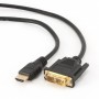Купить ᐈ Кривой Рог ᐈ Низкая цена ᐈ Кабель Cablexpert HDMI - DVI (M/M), 0.5 м, Black (CC-HDMI-DVI-0.5M)