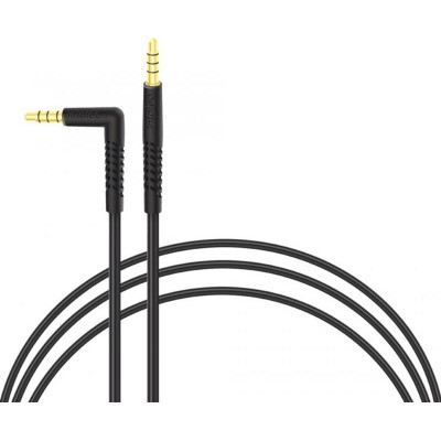 Купить ᐈ Кривой Рог ᐈ Низкая цена ᐈ Аудио-кабель Intaleo CBFLEXAL 3.5 мм - 3.5 мм (M/M), 1.2 м, L-type Black (1283126559594)