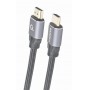 Купить ᐈ Кривой Рог ᐈ Низкая цена ᐈ Кабель Cablexpert HDMI - HDMI V 2.0 (M/M), 1 м, черный/серый (CCBP-HDMI-1M) коробка