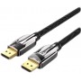 Купить ᐈ Кривой Рог ᐈ Низкая цена ᐈ Кабель Vention DisplayPort - DisplayPort (M/M), 2 м, черный (HCABH)