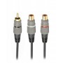 Купить ᐈ Кривой Рог ᐈ Низкая цена ᐈ Аудио-кабель Cablexpert RCA - 2хRCA (M/F), 0.2 м, Black (CCAP-RCAM2F-0.2M)