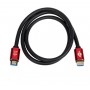 Купить ᐈ Кривой Рог ᐈ Низкая цена ᐈ Кабель Atcom HDMI - HDMI V 2.0 (M/M), 5 м, Red/Black (24945) пакет