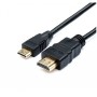 Купить ᐈ Кривой Рог ᐈ Низкая цена ᐈ Кабель Atcom HDMI - mini-HDMI V 1.3 (M/M), 5 м, Black (6155)
