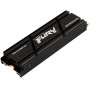 Купить ᐈ Кривой Рог ᐈ Низкая цена ᐈ Накопитель SSD 2TB Kingston Fury Renegade with Heatsink M.2 2280 PCIe 4.0 x4 NVMe 3D TLC (SF