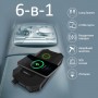 Купить ᐈ Кривой Рог ᐈ Низкая цена ᐈ Универсальная мобильная батарея Promate HexaBolt-20 Black 19200mAh