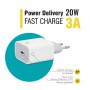 Купить ᐈ Кривой Рог ᐈ Низкая цена ᐈ Сетевое зарядное устройство Piko TC-PD201 (1USBx3A) White (1283126521447)