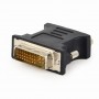 Купить ᐈ Кривой Рог ᐈ Низкая цена ᐈ Адаптер Cablexpert DVI - VGA (M/F), Black (A-DVI-VGA-BK)