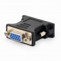 Купить ᐈ Кривой Рог ᐈ Низкая цена ᐈ Адаптер Cablexpert DVI - VGA (M/F), Black (A-DVI-VGA-BK)