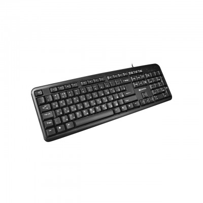 Купить ᐈ Кривой Рог ᐈ Низкая цена ᐈ Клавиатура Canyon CNE-CKEY01-RU Black USB