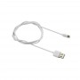 Купить ᐈ Кривой Рог ᐈ Низкая цена ᐈ Кабель Canyon USB - Lightning 1м, White (CNS-MFICAB01W)