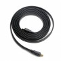 Купить ᐈ Кривой Рог ᐈ Низкая цена ᐈ Кабель Cablexpert HDMI - HDMI V 2.0 (M/M), плоский, 1.8 м, черный (CC-HDMI4F-6) пакет