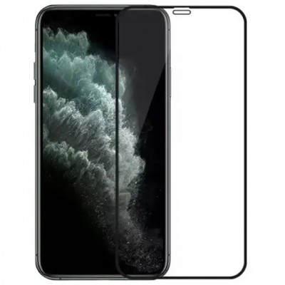Купить ᐈ Кривой Рог ᐈ Низкая цена ᐈ Защитное стекло для Apple iPhone 12/12 Pro Black, 0.3 мм, 5D/10D (Z17603) без упаковки