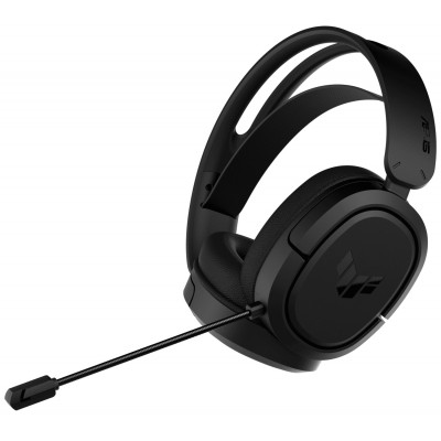Купить ᐈ Кривой Рог ᐈ Низкая цена ᐈ Гарнитура Asus TUF Gaming H1 Wireless Black (90YH0391-B3UA00)