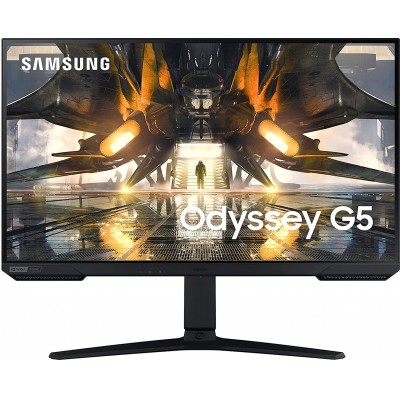 Купить ᐈ Кривой Рог ᐈ Низкая цена ᐈ Монитор Samsung 27" Odyssey G5 LS27AG500P (LS27AG500PIXCI) IPS Black; 2560x1440 (165 Гц), 1 