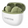 Купить ᐈ Кривой Рог ᐈ Низкая цена ᐈ Bluetooth-гарнитура Canyon TWS-5 Green (CNS-TWS5GR)
