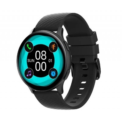 Купить ᐈ Кривой Рог ᐈ Низкая цена ᐈ Смарт-часы iMiLab iMiki KW66 Pro Black Silicone Strap; 1.43" (466 x 466) AMOLED сенсорный / 