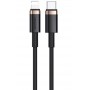Купить ᐈ Кривой Рог ᐈ Низкая цена ᐈ Кабель Usams US-SJ484 USB Type-C - Lightning, 1.2 м, Black (SJ484USB01)