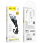 Купить ᐈ Кривой Рог ᐈ Низкая цена ᐈ Кабель Hoco X38 USB - Lightning, 0.25м, Black (X38LB0.25)