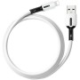 Купить ᐈ Кривой Рог ᐈ Низкая цена ᐈ Кабель Usams US-SJ456 USB - Lightning, 2 м, White (SJ456USB01)