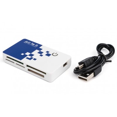 Купить ᐈ Кривой Рог ᐈ Низкая цена ᐈ Кардридер USB 2.0 Atcom TD2029 MS, SD, microSD/TF, M2 Black (AT10729)