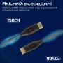 Купить ᐈ Кривой Рог ᐈ Низкая цена ᐈ Кабель Promate ProLink HDMI - HDMI v.2.0 (M/M), 1.5 м, Black (prolink4k60-150)