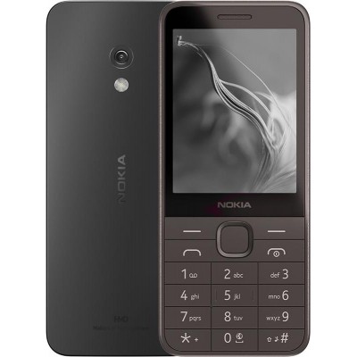 Купить ᐈ Кривой Рог ᐈ Низкая цена ᐈ Мобильный телефон Nokia 235 4G 2024 Dual Sim Black; 2.8" (320х240) TN / кнопочный моноблок /