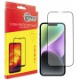 Купить ᐈ Кривой Рог ᐈ Низкая цена ᐈ Защитное стекло Dengos для Apple iPhone 14 Black Full Glue (TGFG-230)