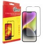 Купить ᐈ Кривой Рог ᐈ Низкая цена ᐈ Защитное стекло Dengos для Apple iPhone 14 Plus Black Full Glue (TGFG-231)
