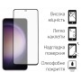 Купить ᐈ Кривой Рог ᐈ Низкая цена ᐈ Защитное стекло Dengos для Samsung Galaxy S23 FE SM-S711 Black Full Glue (TGFG-322)