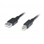 Купить ᐈ Кривой Рог ᐈ Низкая цена ᐈ Кабель REAL-EL Pro USB - USB Type-B V 2.0 (M/M), 3 м , черный (EL123500027)