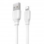 Купить ᐈ Кривой Рог ᐈ Низкая цена ᐈ Кабель Remax Suji USB - Lightning (M/M), 1 м, White (RC-138i W)
