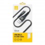 Купить ᐈ Кривой Рог ᐈ Низкая цена ᐈ Кабель Luxe Cube Kevlar USB - micro USB (M/M), 1.2 м, черный (8886668686242)