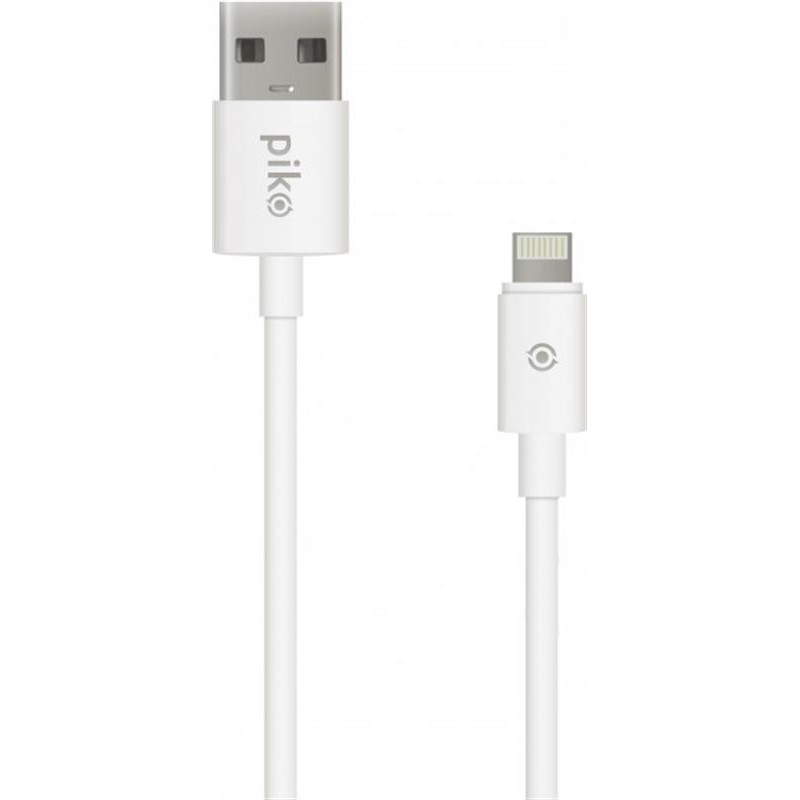 Купить ᐈ Кривой Рог ᐈ Низкая цена ᐈ Кабель Piko CB-UL11 USB - Lightning (M/M), 1.2 м, White (1283126496165)