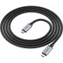 Купить ᐈ Кривой Рог ᐈ Низкая цена ᐈ Кабель Hoco US05 USB Type-C - USB Type-C (40Gbps), USB4, 100W, 2 м, Black (US052B)