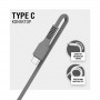 Купить ᐈ Кривой Рог ᐈ Низкая цена ᐈ Кабель ACCLAB AL-CBCOLOR-T1BK USB-USB Type-C 1.2м Black (1283126518232)