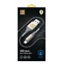 Купить ᐈ Кривой Рог ᐈ Низкая цена ᐈ Кабель Luxe Cube Armored USB - microUSB (M/M), 1 м, серый (8886668686105)