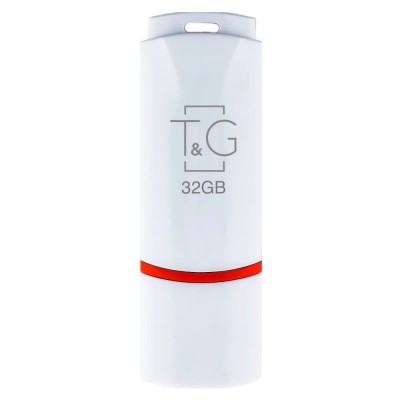 Купить ᐈ Кривой Рог ᐈ Низкая цена ᐈ Флеш-накопитель USB 32GB T&G 011 Classic Series White (TG011-32GBWH)