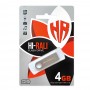 Купить ᐈ Кривой Рог ᐈ Низкая цена ᐈ Флеш-накопитель USB 4GB Hi-Rali Shuttle Series Silver (HI-4GBSHSL)