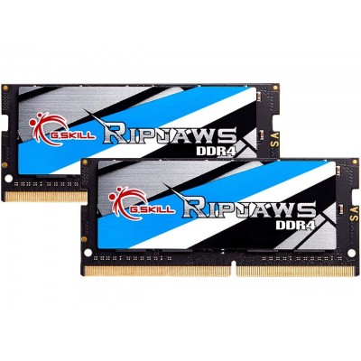 Купить ᐈ Кривой Рог ᐈ Низкая цена ᐈ Модуль памяти SO-DIMM 2x32GB/3200 DDR4 G.Skill Ripjaws (F4-3200C22D-64GRS)