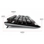 Купить ᐈ Кривой Рог ᐈ Низкая цена ᐈ Клавиатура Motospeed CK95 Outemu Blue Black (mtck95mb)