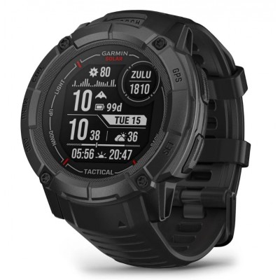 Смарт-годинник Garmin Instinct 2X Solar Tactical Black (010-02805-74)