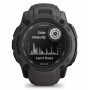 Смарт-годинник Garmin Instinct 2X Solar Graphite (010-02805-24)