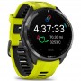 Смарт-годинник Garmin Forerunner 965 Carbon Gray DLC Titanium Bezel with Black Case/Amp Yellow/Black Silicone Band (010-02809-82