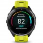 Смарт-годинник Garmin Forerunner 965 Carbon Gray DLC Titanium Bezel with Black Case/Amp Yellow/Black Silicone Band (010-02809-82